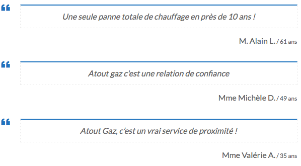 contrat entretien chaudière lyon témoignage client